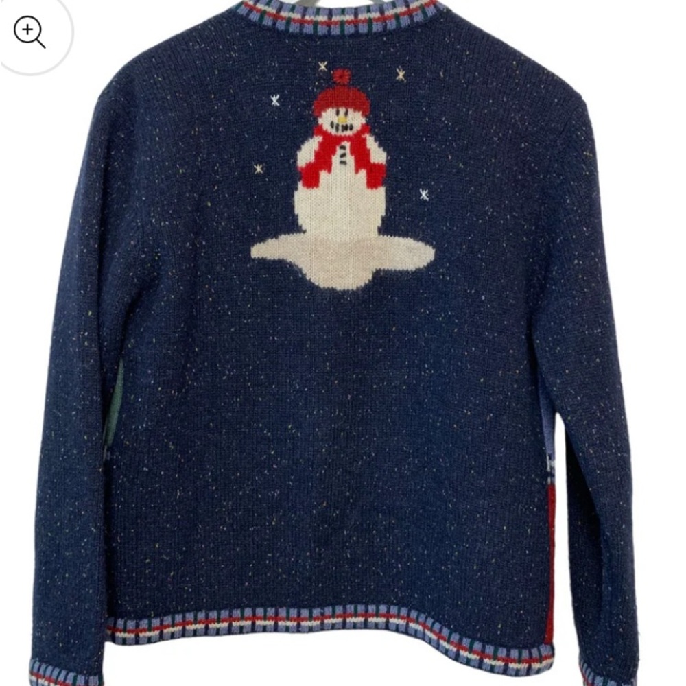 ALBOTS
Vintage 90s Talbots Patchwork Christmas Wi… - image 2